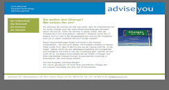 Desktop Screenshot of adviseyou.ch